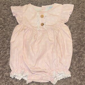 Pink Floral Kids Bubble 6m